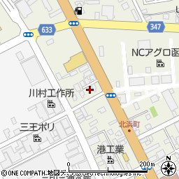 北海道函館市北浜町10-2周辺の地図