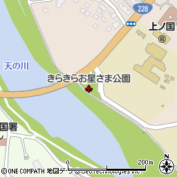 きらきらお星さま公園周辺の地図