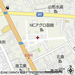 北海道函館市北浜町9周辺の地図