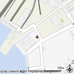 王子木材緑化株式会社　函館営業所周辺の地図