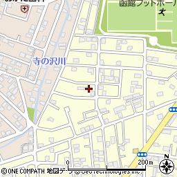北海道函館市日吉町4丁目24-21周辺の地図
