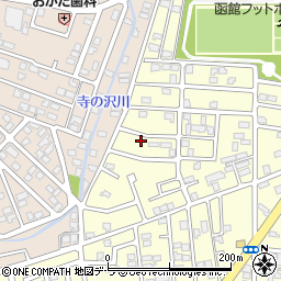 北海道函館市日吉町4丁目24-10周辺の地図