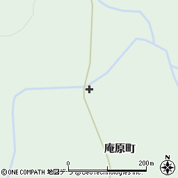 北海道函館市庵原町207周辺の地図