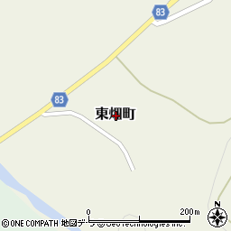 北海道函館市東畑町周辺の地図