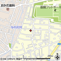 北海道函館市日吉町4丁目24-18周辺の地図