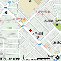 前田産業株式会社　本店周辺の地図