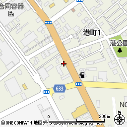 コバック　函館店周辺の地図