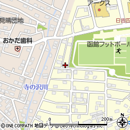 北海道函館市日吉町4丁目27-2周辺の地図