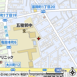 富岡町一丁目会館周辺の地図