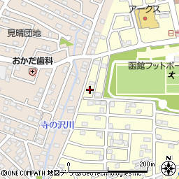 北海道函館市日吉町4丁目27-3周辺の地図