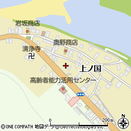 北海道檜山郡上ノ国町上ノ国273周辺の地図