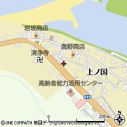 北海道檜山郡上ノ国町上ノ国279周辺の地図