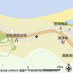 北海道檜山郡上ノ国町上ノ国224周辺の地図