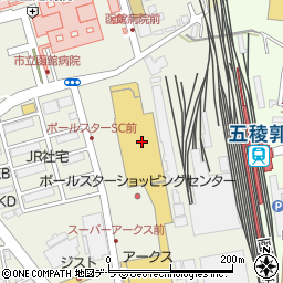 柳屋菓子舗スーパーアークス港町店周辺の地図