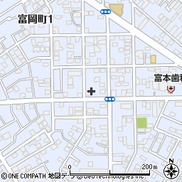 函館デンタルケアクリニック周辺の地図