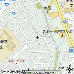沼田ガラス店周辺の地図