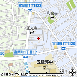 大江ピアノ調律所周辺の地図