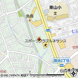 ゲオ函館鍛治店周辺の地図