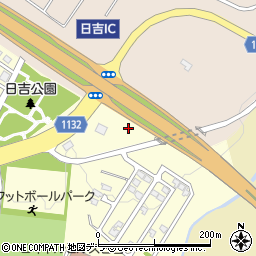 函館バス株式会社　日吉営業所周辺の地図