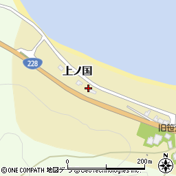 北海道檜山郡上ノ国町上ノ国157周辺の地図