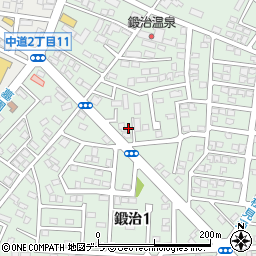 北海道函館市鍛治1丁目30-5周辺の地図
