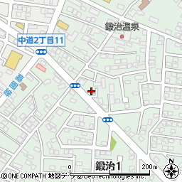 北海道函館市鍛治1丁目30周辺の地図