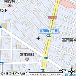 亀萬荘周辺の地図