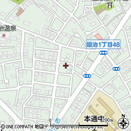 北海道函館市鍛治1丁目47-3周辺の地図