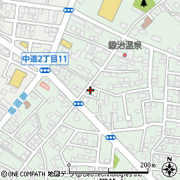 北海道函館市鍛治1丁目30-17周辺の地図