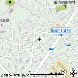 北海道函館市鍛治1丁目47-13周辺の地図