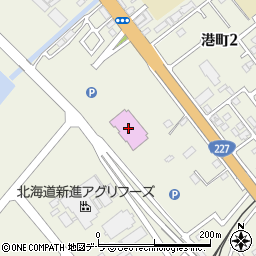 マルハン函館港店周辺の地図