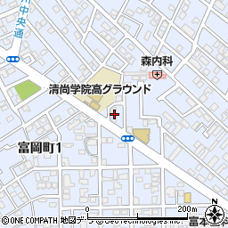 ソニック富岡周辺の地図