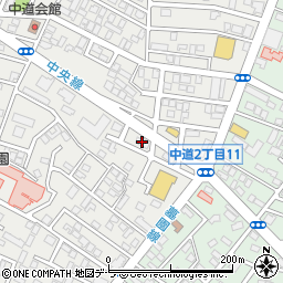 ボヌール中道参番館周辺の地図