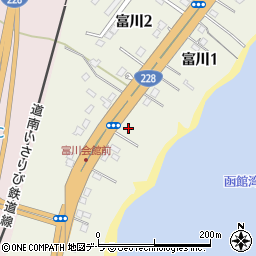 東和レジスター販売株式会社　函館店周辺の地図