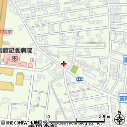 北海道函館市亀田本町18-2周辺の地図