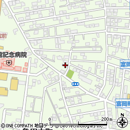 北海道函館市亀田本町18-21周辺の地図