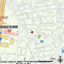 北海道函館市亀田本町18-3周辺の地図