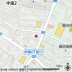 理容室ディスカウント中道店周辺の地図