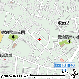 北海道函館市鍛治2丁目18周辺の地図