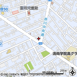 おにぎりの佐くら富岡店周辺の地図