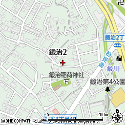 北海道函館市鍛治2丁目32-39周辺の地図