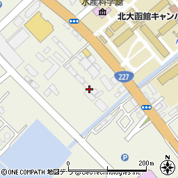 パントーネ・システム　函館営業所周辺の地図