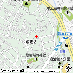 北海道函館市鍛治2丁目32-47周辺の地図