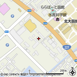 環境コンサルタント株式会社　函館営業所周辺の地図