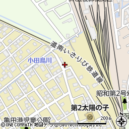 ＪＲ北海道函館設備所周辺の地図