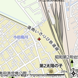 亀田港第2街区公園周辺の地図