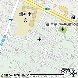 北海道函館市鍛治2丁目41-6周辺の地図