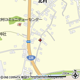 北海道檜山郡上ノ国町北村283周辺の地図