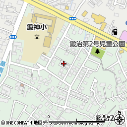 北海道函館市鍛治2丁目41-7周辺の地図