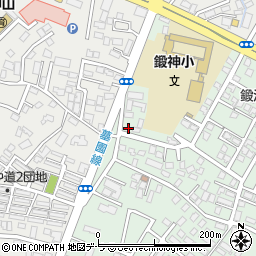 北海道函館市鍛治2丁目45-8周辺の地図